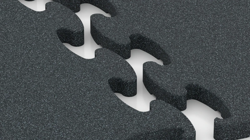 Optimalizované puzzlové ozubení bez zkosení