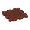 Aufsicht auf die Unterseite, also die Bodenseite von WARCO-Formteil 4036 - Sportovní krytina pro psy HD im Format 500 x 500 x 40 mm.