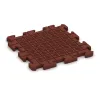 Aufsicht auf die Unterseite, also die Bodenseite von WARCO-Formteil 2804 - Sportovní krytina pro psy HD im Format 500 x 500 x 30 mm.