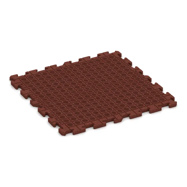 Aufsicht auf die Unterseite, also die Bodenseite von WARCO-Formteil 3355 - Podlahová krytina pro psy im Format 1000 x 1000 x 30 mm.