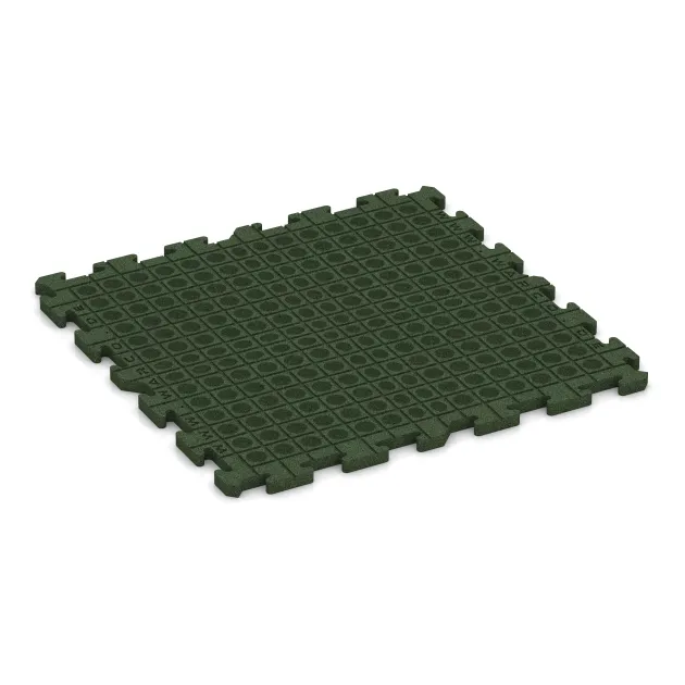 Aufsicht auf die Unterseite, also die Bodenseite von WARCO-Formteil 3362 - Sportovní krytina pro psy HD im Format 1000 x 1000 x 30 mm.