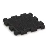 Aufsicht auf die Unterseite, also die Bodenseite von WARCO-Formteil 3014 - Venkovní dlaždice na klik im Format 500 x 500 x 50 mm.