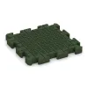 Aufsicht auf die Unterseite, also die Bodenseite von WARCO-Formteil 3146 - Paving slab im Format 500 x 500 x 50 mm.