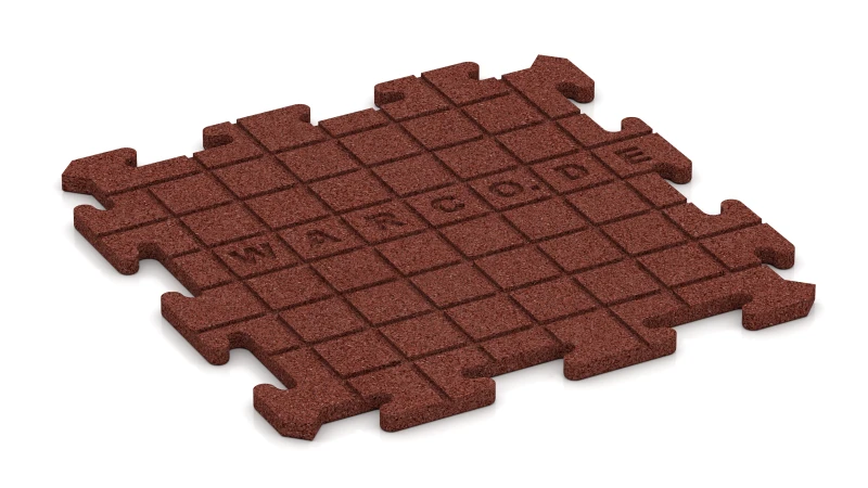 Drenážní drážky v čtvercovém uspořádání – 4 mm hluboké