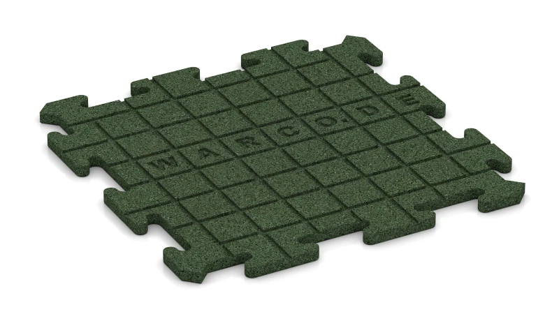 Drenážní drážky v čtvercovém uspořádání – 4 mm hluboké