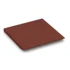 Aufsicht auf die Unterseite, also die Bodenseite von WARCO-Formteil 0426 - Edge tile (one chamfered side) im Format 500 x 500 x 40 mm.
