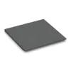 Aufsicht auf die Unterseite, also die Bodenseite von WARCO-Formteil 0424 - Edge tile (one chamfered side) im Format 500 x 500 x 30 mm.