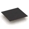 Aufsicht auf die Unterseite, also die Bodenseite von WARCO-Formteil 3826 - Corner tile (two chamfered sides) im Format 500 x 500 x 100 mm.