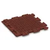 Aufsicht auf die Unterseite, also die Bodenseite von WARCO-Formteil 1247 - Terasa dlaždice Classic im Format 500 x 500 x 30 mm.