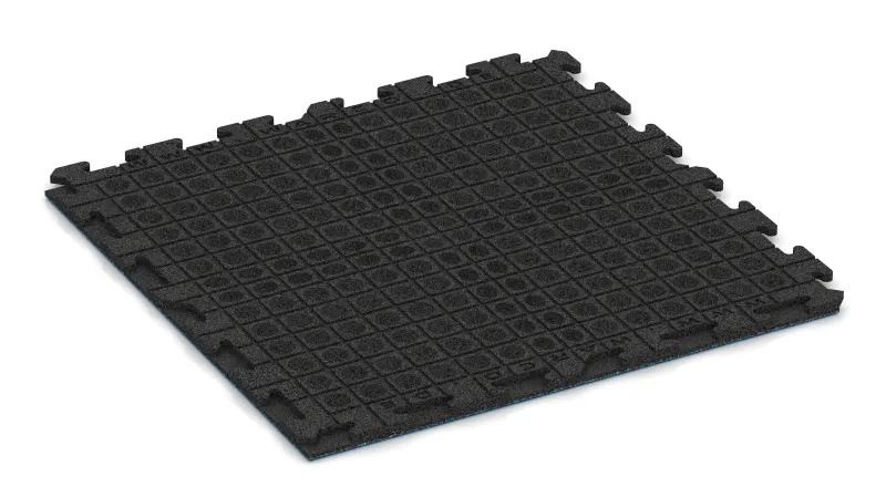 Drenážní kanálky a kupole ve čtvercovém uspořádání