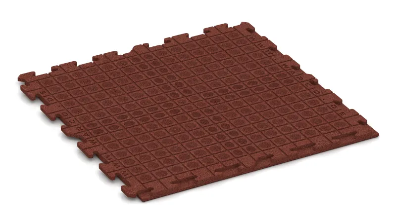 Drenážní kanálky a kupole ve čtvercovém uspořádání