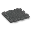 Aufsicht auf die Unterseite, also die Bodenseite von WARCO-Formteil 1476 - Terasa dlaždice Classic im Format 500 x 500 x 50 mm.