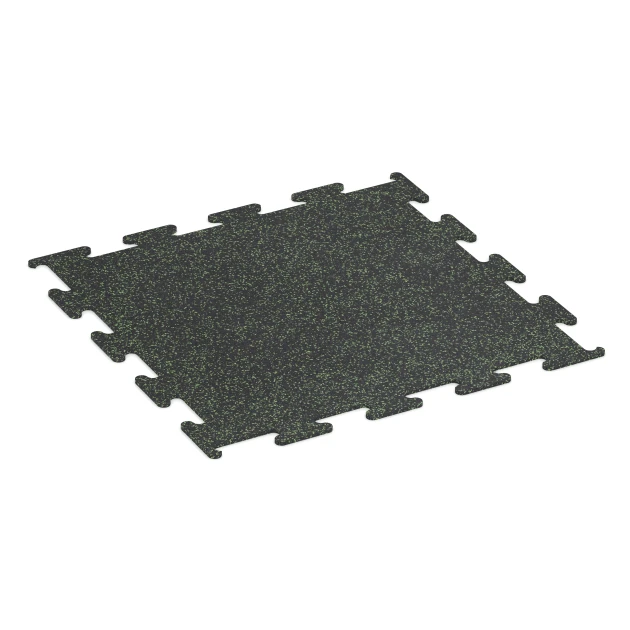 Aufsicht auf die Unterseite, also die Bodenseite von WARCO-Formteil 3755 - Fitness Performance Elite Tréninková Podlaha im Format 100 x 100 x 1 cm | 1,00 m².