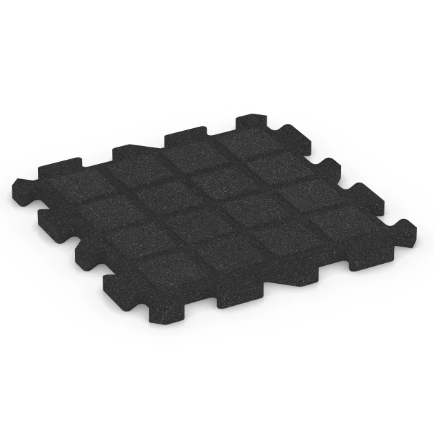 Aufsicht auf die Unterseite, also die Bodenseite von WARCO-Formteil 6393 - Dopadová dlaždice – 100 cm im Format 50 x 50 x 3 cm | 0,25 m².