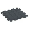 Aufsicht auf die Unterseite, also die Bodenseite von WARCO-Formteil 6992 - Fitness podlaha im Format 50 x 50 x 3 cm | 0,25 m².