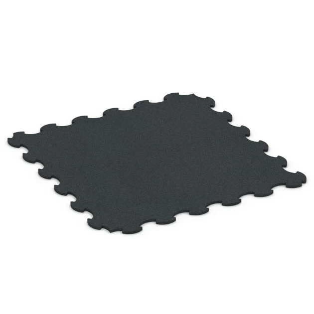Aufsicht auf die Unterseite, also die Bodenseite von WARCO-Formteil 6376 - Fitness Ochranná Podložka im Format 102,5 x 102,5 x 1,5 cm | 1,05 m².