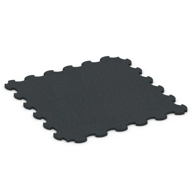Aufsicht auf die Unterseite, also die Bodenseite von WARCO-Formteil 6377 - Fitness Ochranná Podložka im Format 102,5 x 102,5 x 2 cm | 1,05 m².