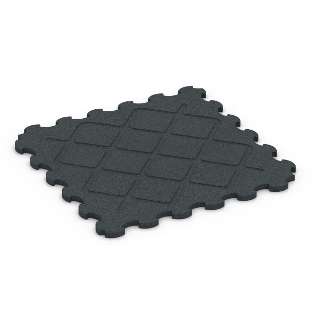 Aufsicht auf die Unterseite, also die Bodenseite von WARCO-Formteil 7084 - Gumová podložka pro psy im Format 102,5 x 102,5 x 3 cm | 1,05 m².