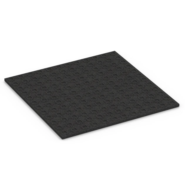 Aufsicht auf die Unterseite, also die Bodenseite von WARCO-Formteil 6379 - Stájová rohož im Format 100 x 100 x 3 cm | 1,00 m².