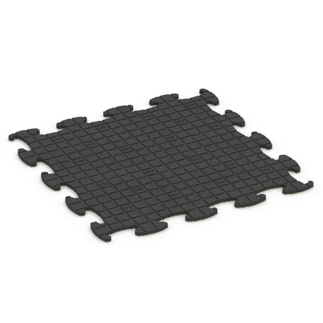 Aufsicht auf die Unterseite, also die Bodenseite von WARCO-Formteil 6808 - Podlaha pro psí sport im Format 98 x 98 × 1,8 cm.