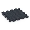 Aufsicht auf die Unterseite, also die Bodenseite von WARCO-Formteil 6936 - Dopadová puzzle podložka im Format 44,6 x 44,6 × 2,8 cm.