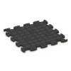 Aufsicht auf die Unterseite, also die Bodenseite von WARCO-Formteil 6843 - Fitness Active podlaha im Format 46 x 46 × 2,8 cm.
