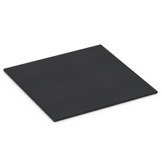 Aufsicht auf die Unterseite, also die Bodenseite von WARCO-Formteil 7074 - Fitness Performance Basic gumová podlaha do fitness im Format 100 x 100 x 2 cm | 1,00 m².