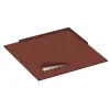 Typische Verlegung oder Einbausituation für den Artikel 3355 von WARCO - Podlahová krytina pro psy, Farbton Cihlově červená in der Abmessung 1000 x 1000 x 30 mm.