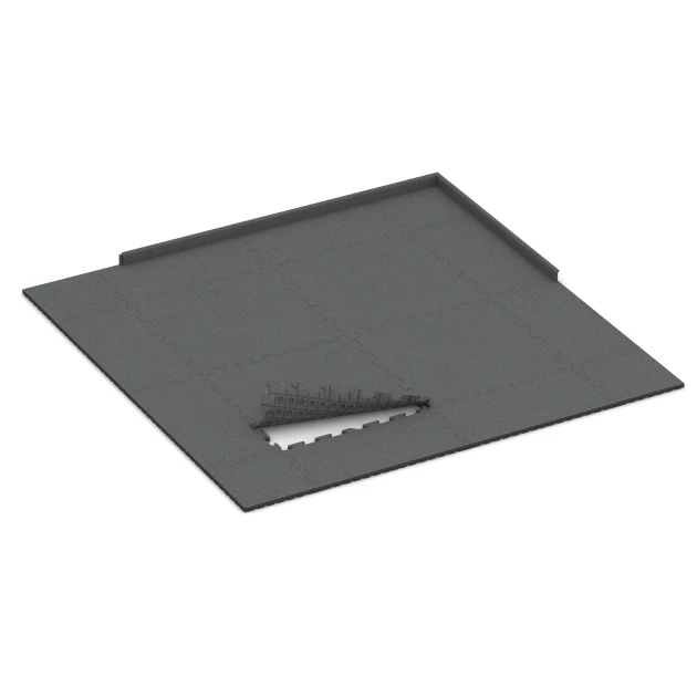 Typische Verlegung oder Einbausituation für den Artikel 3327 von WARCO - Playground flooring, Farbton Břidlicová šedá in der Abmessung 100 x 100 x 3 cm | 1,00 m².
