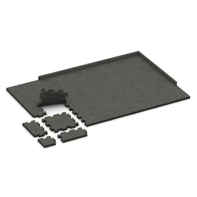 Typische Verlegung oder Einbausituation für den Artikel 3056 von WARCO - Paving slab, Farbton Tmavě šedý granit in der Abmessung 500 x 500 x 50 mm.