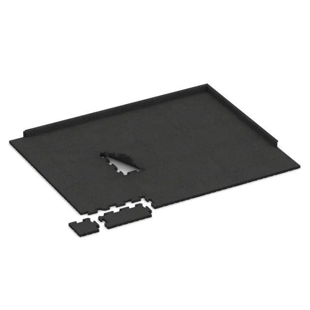Typische Verlegung oder Einbausituation für den Artikel 4925 von WARCO - Okrajová dlaždice, Farbton Antracit in der Abmessung 500 x 235 x 30 mm.