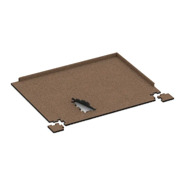 Typische Verlegung oder Einbausituation für den Artikel 4876 von WARCO - Rohová dlaždice, Farbton Kůra a Basto in der Abmessung 235 x 235 x 30 mm.