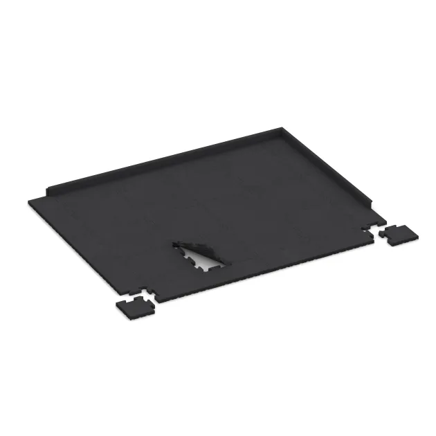 Typische Verlegung oder Einbausituation für den Artikel 4910 von WARCO - Rohová dlaždice HD Fine, Farbton Antracit in der Abmessung 235 x 235 x 30 mm.