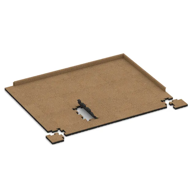 Typische Verlegung oder Einbausituation für den Artikel 4979 von WARCO - Rohová dlaždice HD, Farbton Maroko in der Abmessung 235 x 235 x 40 mm.