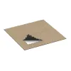 Typische Verlegung oder Einbausituation für den Artikel 5953 von WARCO - Vnitřní podlahová dlaždice puzzle, Farbton Travertin in der Abmessung 1000 x 1000 x 18 mm.