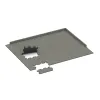 Typische Verlegung oder Einbausituation für den Artikel 4690 von WARCO - Okrajová dlaždice, Farbton Šedý granit in der Abmessung 500 x 235 x 18 mm.