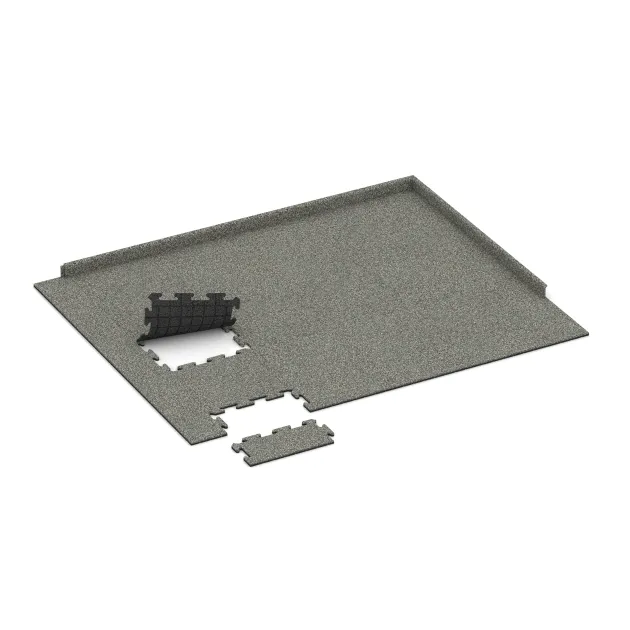 Typische Verlegung oder Einbausituation für den Artikel 4690 von WARCO - Okrajová dlaždice, Farbton Šedý granit in der Abmessung 500 x 235 x 18 mm.