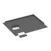 Typische Verlegung oder Einbausituation für den Artikel 4817 von WARCO - Okrajová dlaždice HD, Farbton Šedá břidlice in der Abmessung 500 x 235 x 18 mm.
