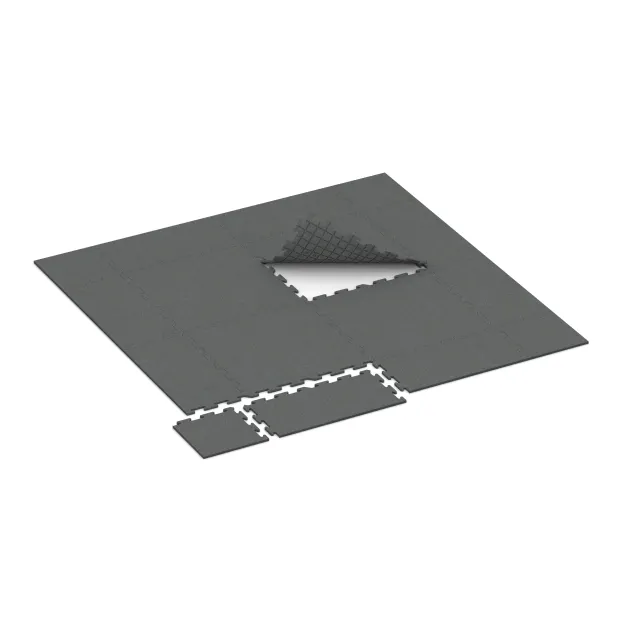 Typische Verlegung oder Einbausituation für den Artikel 4827 von WARCO - Okrajová dlaždice, Farbton Šedá břidlice in der Abmessung 1000 x 485 x 18 mm.