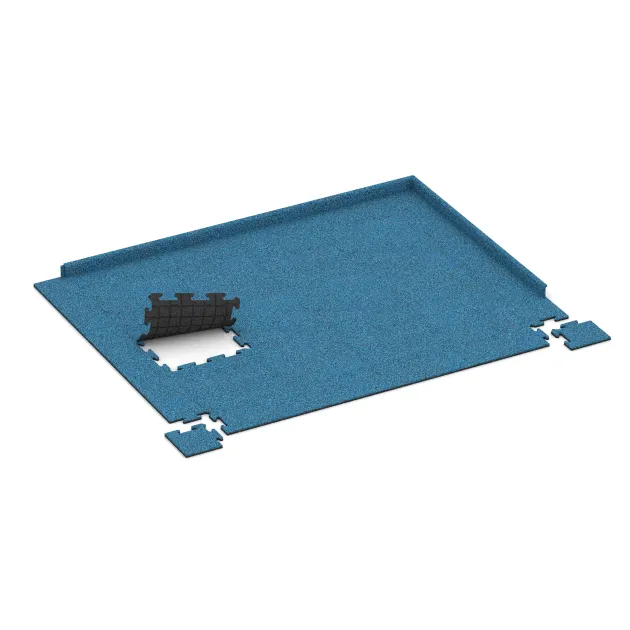 Typische Verlegung oder Einbausituation für den Artikel 4716 von WARCO - Rohová dlaždice, Farbton Atlantik in der Abmessung 235 x 235 x 18 mm.