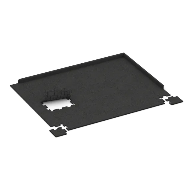 Typische Verlegung oder Einbausituation für den Artikel 4820 von WARCO - Rohová dlaždice HD, Farbton Antracit in der Abmessung 235 x 235 x 18 mm.
