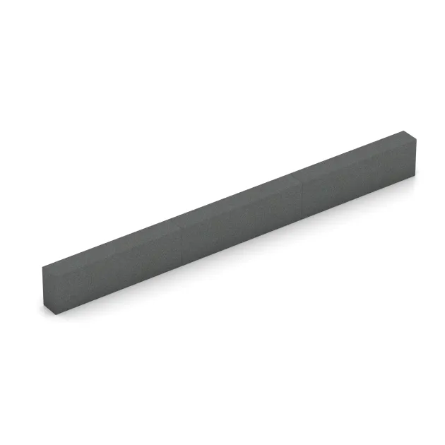 Typische Verlegung oder Einbausituation für den Artikel 2601 von WARCO - Schod z gumového granulátu, Farbton Šedá břidlice in der Abmessung 1000 x 300 x 150 mm.