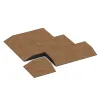 Typische Verlegung oder Einbausituation für den Artikel 3826 von WARCO - Corner tile (two chamfered sides), Farbton Terra Cotta in der Abmessung 500 x 500 x 100 mm.
