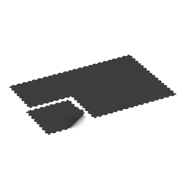 Typische Verlegung oder Einbausituation für den Artikel 1048 von WARCO - Schodová dlaždice, Farbton Matná antracitová in der Abmessung 970 x 970 x 8 mm.