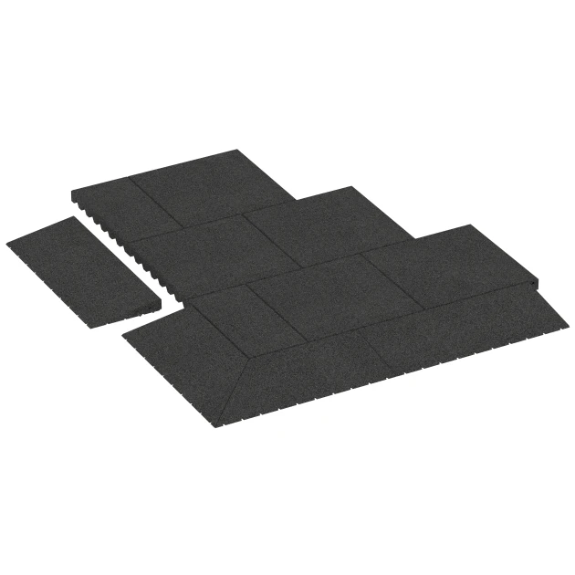 Typische Verlegung oder Einbausituation für den Artikel 2508 von WARCO - Prahová rampa 75 cm, Farbton Antracit in der Abmessung 75 x 30 cm | 8 < 50 mm.