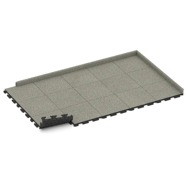 Typische Verlegung oder Einbausituation für den Artikel 1157 von WARCO - Terasa dlaždice Classic, Farbton Světlý granit in der Abmessung 500 x 500 x 30 mm.