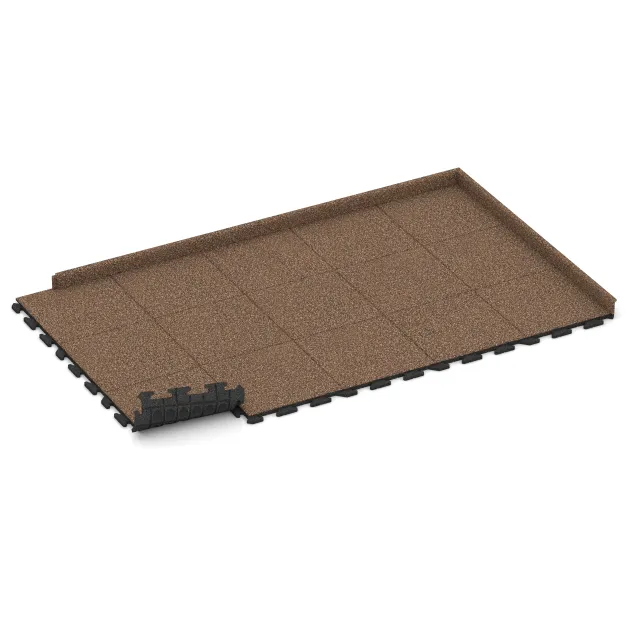 Typische Verlegung oder Einbausituation für den Artikel 1162 von WARCO - Terasa dlaždice Classic, Farbton Kůra a Basto in der Abmessung 500 x 500 x 30 mm.