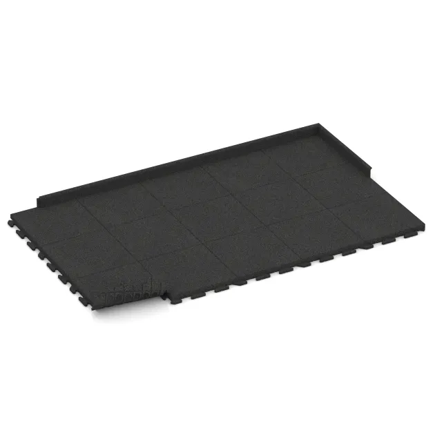 Typische Verlegung oder Einbausituation für den Artikel 1477 von WARCO - Terasa dlaždice Classic, Farbton Antracit in der Abmessung 500 x 500 x 50 mm.