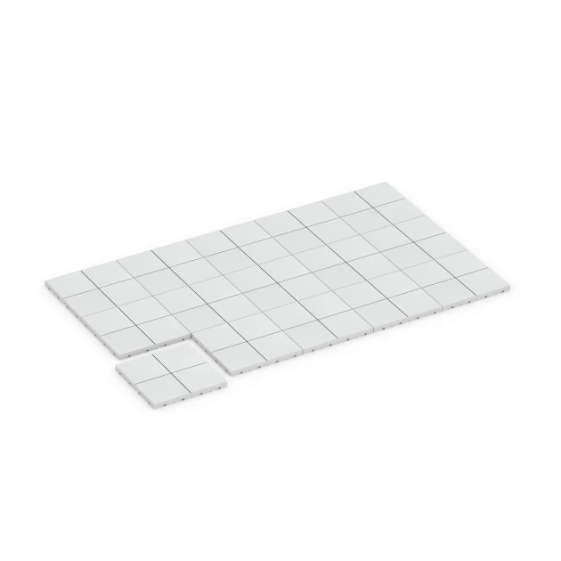 Typische Verlegung oder Einbausituation für den Artikel 6353 von WARCO - Mozaika – Terasové dlaždice, Farbton Křída in der Abmessung 30 x 30 x 2 cm.