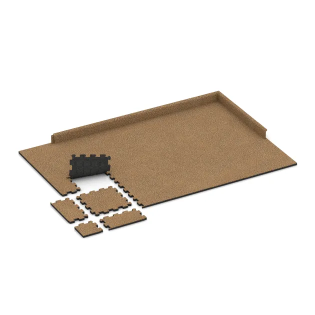Typische Verlegung oder Einbausituation für den Artikel 5435 von WARCO - Schodová dlaždice, Farbton Maroko in der Abmessung 306 x 306 x 20 mm.